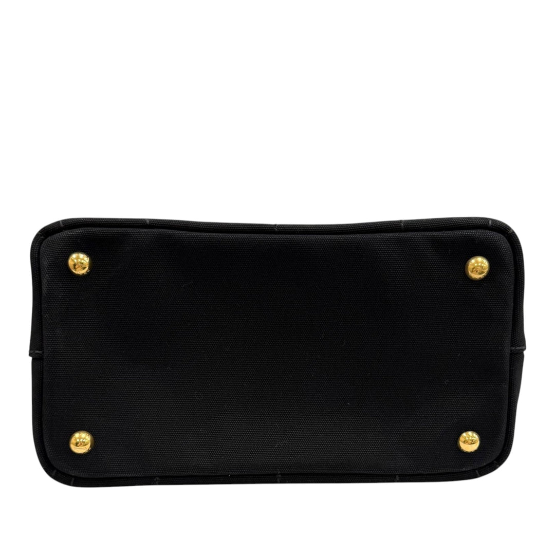 Canapa Logo Cabas Petit Noir