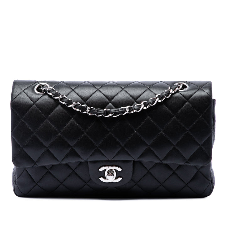 Chanel Medium Classic Cuir d’agneau Double rabat