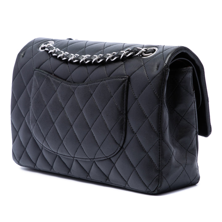 Chanel Medium Classic Cuir d’agneau Double rabat