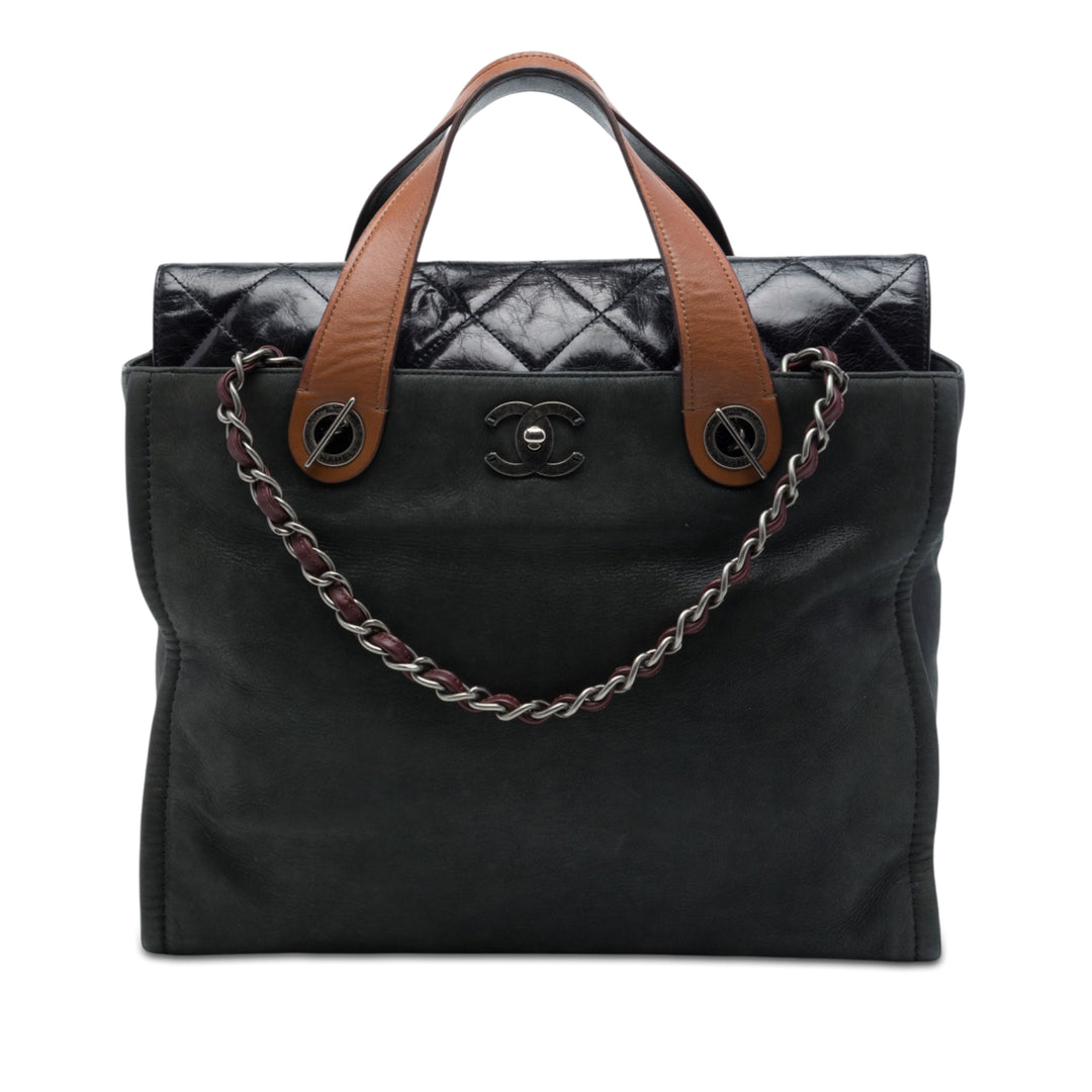 Chanel Iridescent Cuir de veau In The Mix Portobello Soft Cabas