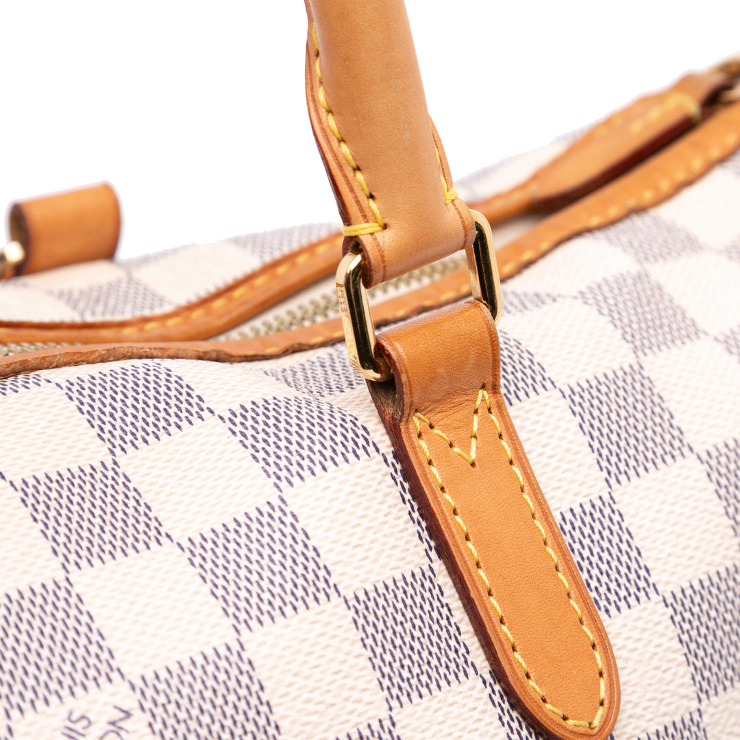 Damier Azur Riviera MM White - Gaby Paris