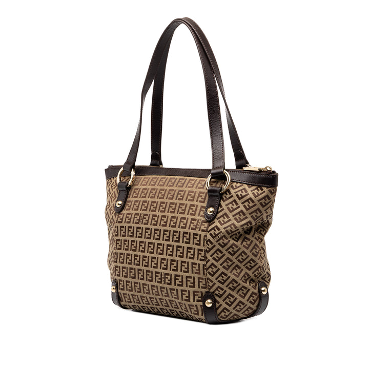 Fendi Zucchino Cabas Marron