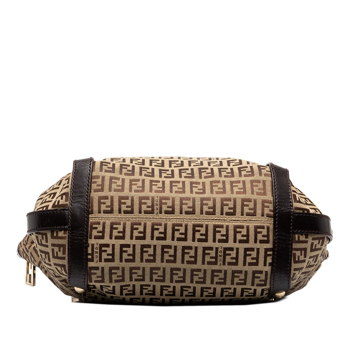 Fendi Zucchino Cabas Marron