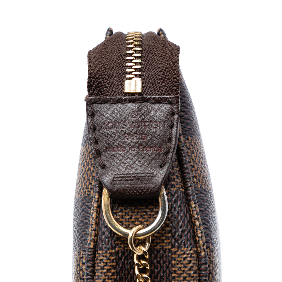 Louis Vuitton Damier Ebene Mini Pochette Accessoires