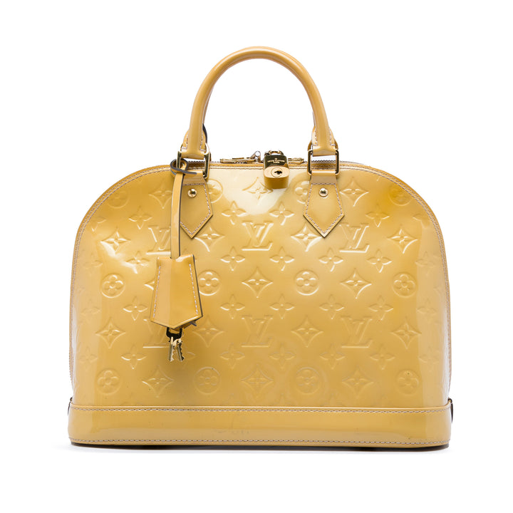 Louis Vuitton Monogram Vernis Alma PM