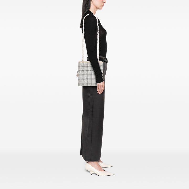 Chanel Tweed et Resin Zipped Shopping Sac