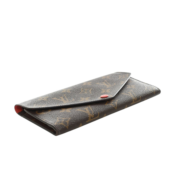Josephine Portefeuille long Monogram Marron