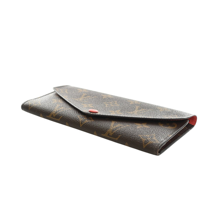 Josephine Portefeuille long Monogram Marron