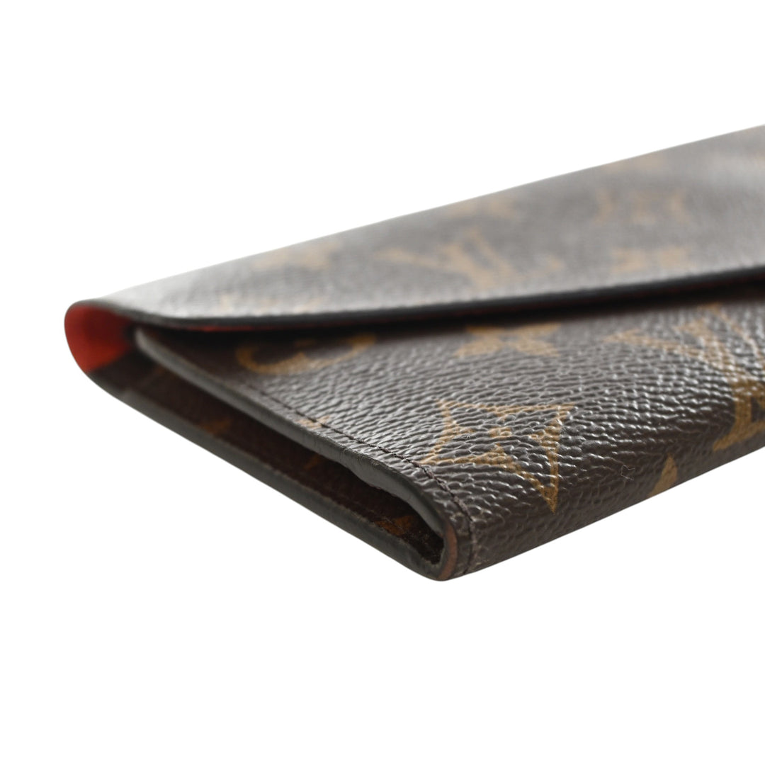 Josephine Portefeuille long Monogram Marron