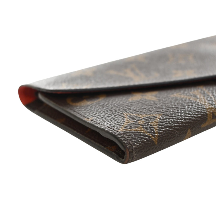 Josephine Portefeuille long Monogram Marron