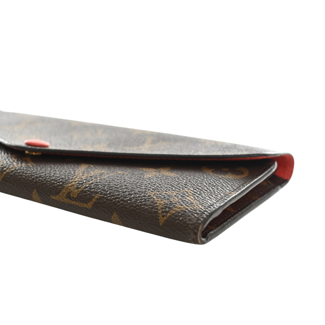 Josephine Portefeuille long Monogram Marron