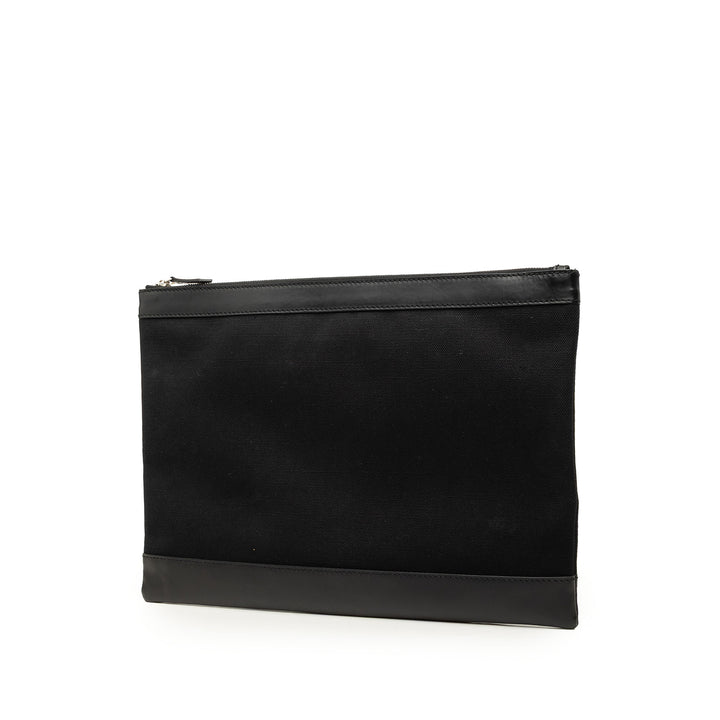 Balenciaga Toile Clip Pochette L