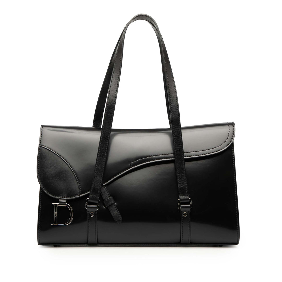 Dior à rabat Saddle Sac Noir