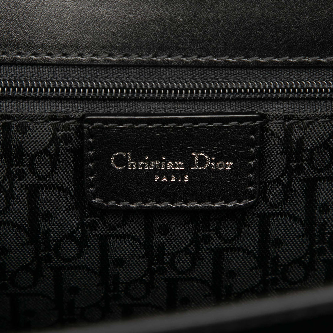 Dior à rabat Saddle Sac Noir
