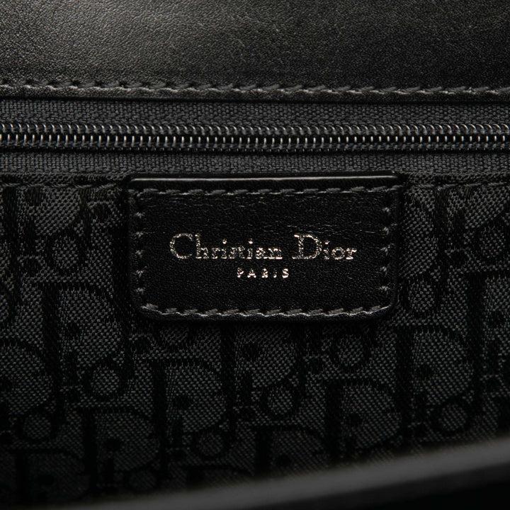 Dior à rabat Saddle Sac Noir