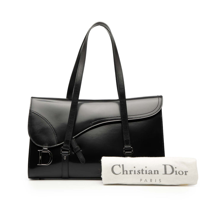 Dior à rabat Saddle Sac Noir