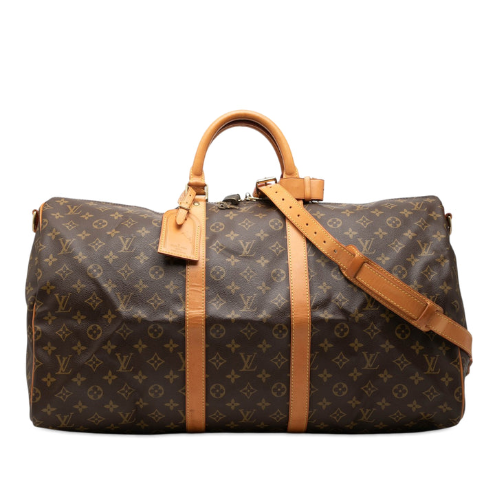 Louis Vuitton Monogram Keepall Bandouliere 55