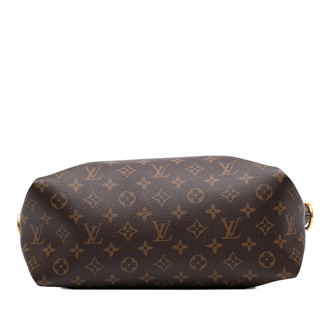 Louis Vuitton Flower Zippé Cabas MM Monogram Marron – vue 3 – GABY PARIS