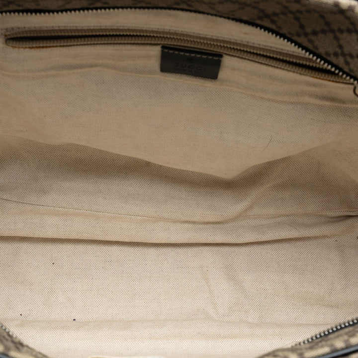 Diamante Sac Messenger Toile enduite Marron