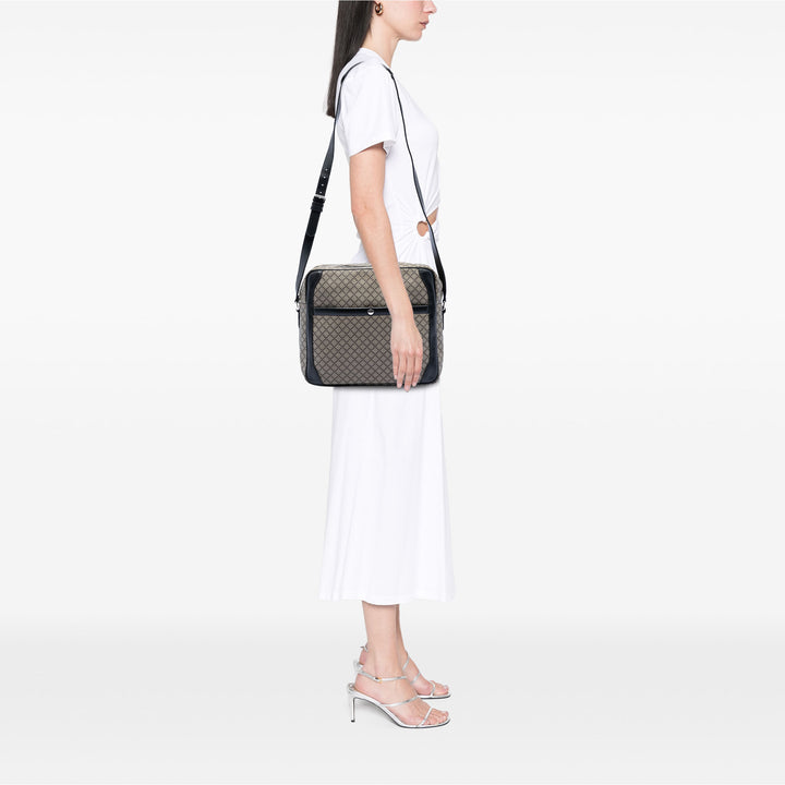 Diamante Sac Messenger Toile enduite Marron