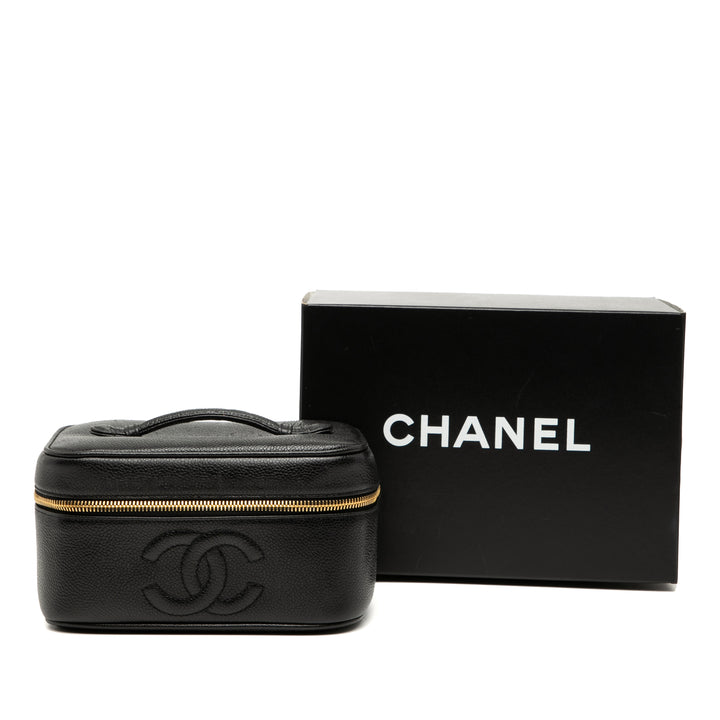 Chanel CC Caviar Vanity