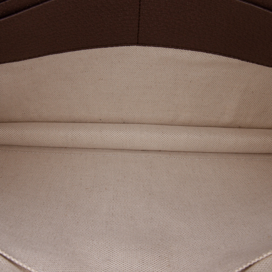 GG Supreme Web Ophidia Clutch Brown - Gaby Paris