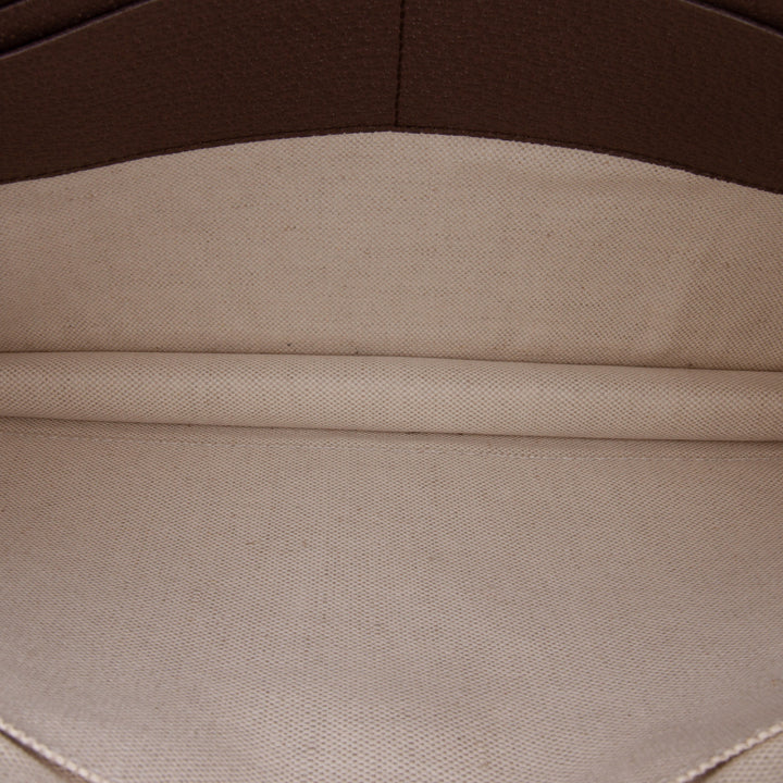 GG Supreme Web Ophidia Clutch Brown - Gaby Paris