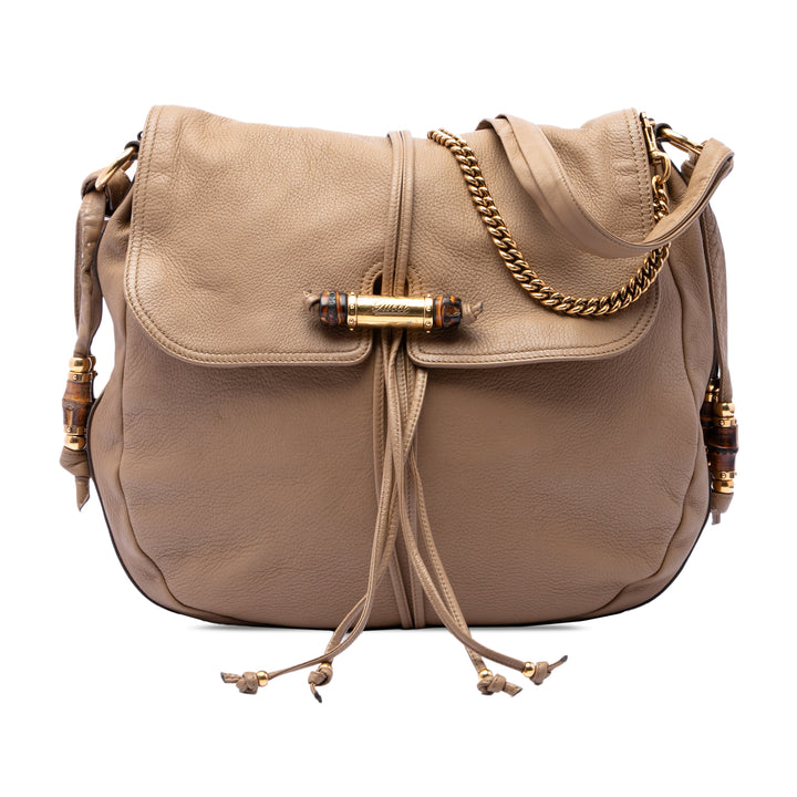 Gucci Pebbled Jungle Sac Grand Cuir de veau