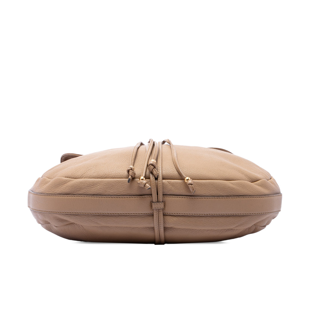 Gucci Pebbled Jungle Sac Grand Cuir de veau