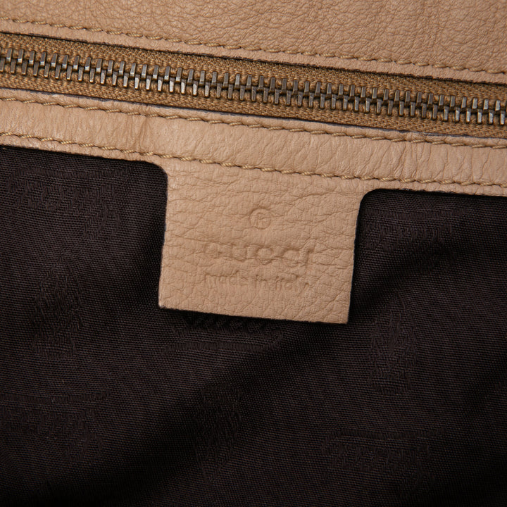 Gucci Pebbled Jungle Sac Grand Cuir de veau