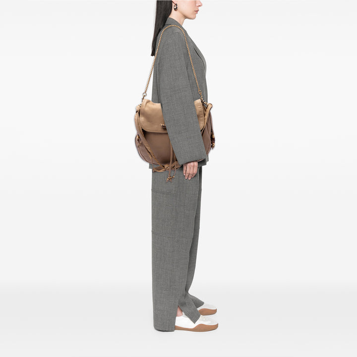 Gucci Pebbled Jungle Sac Grand Cuir de veau