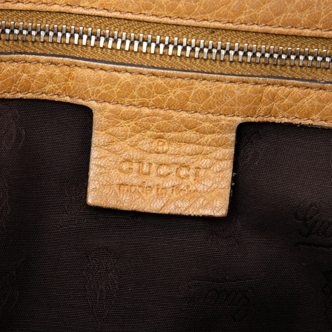 Gucci Medium GG Toile Bamboo Libeccio Cabas
