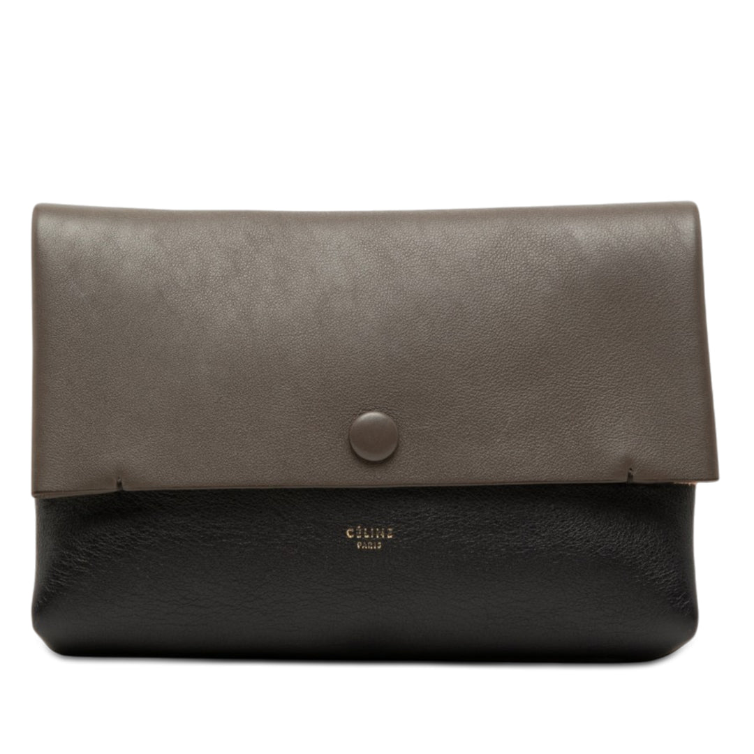 Celine Bicolor Cuir All Soft Pochette