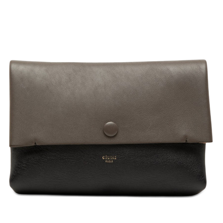 Celine Bicolor Cuir All Soft Pochette