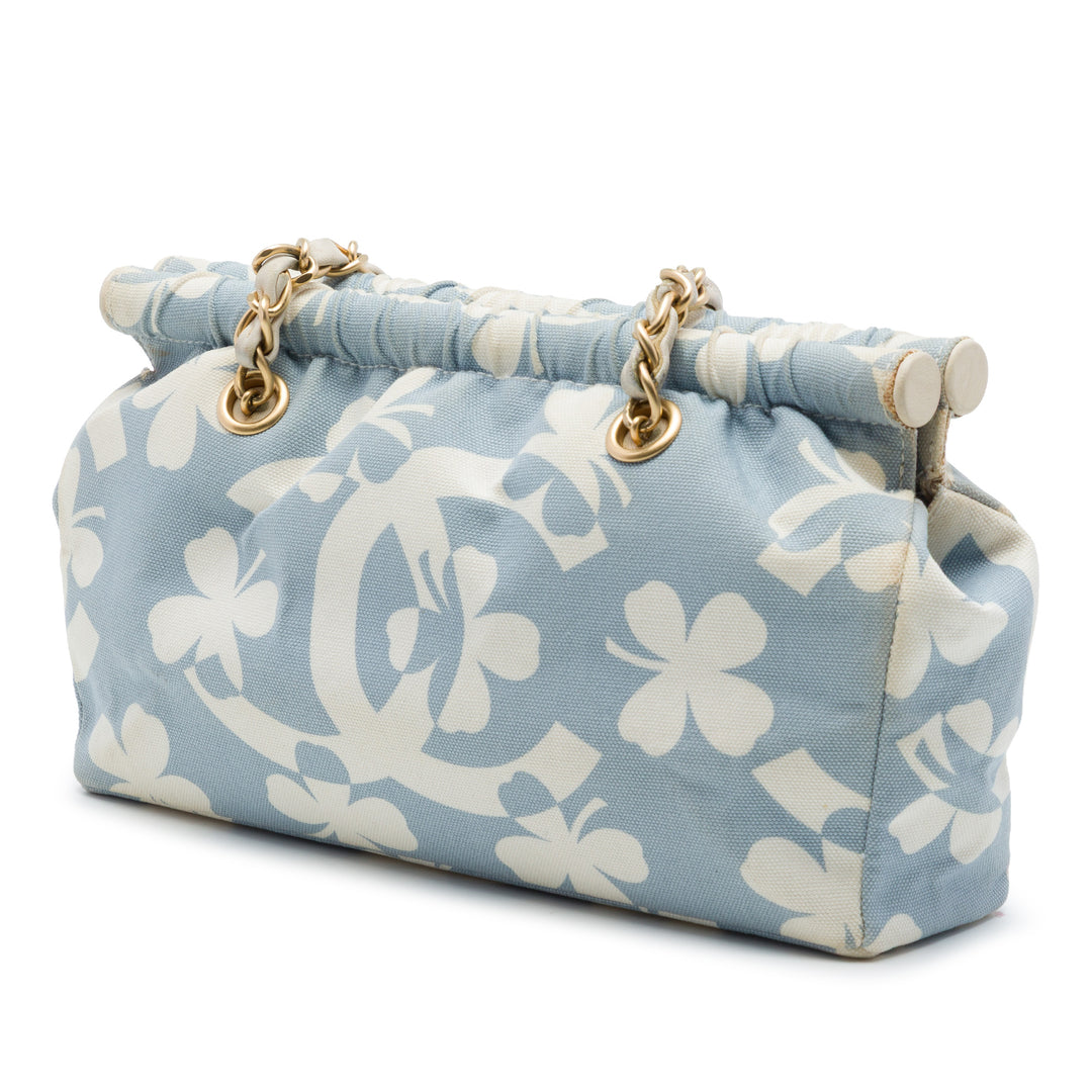 Chanel CC Clover Imprimé Sac Toile