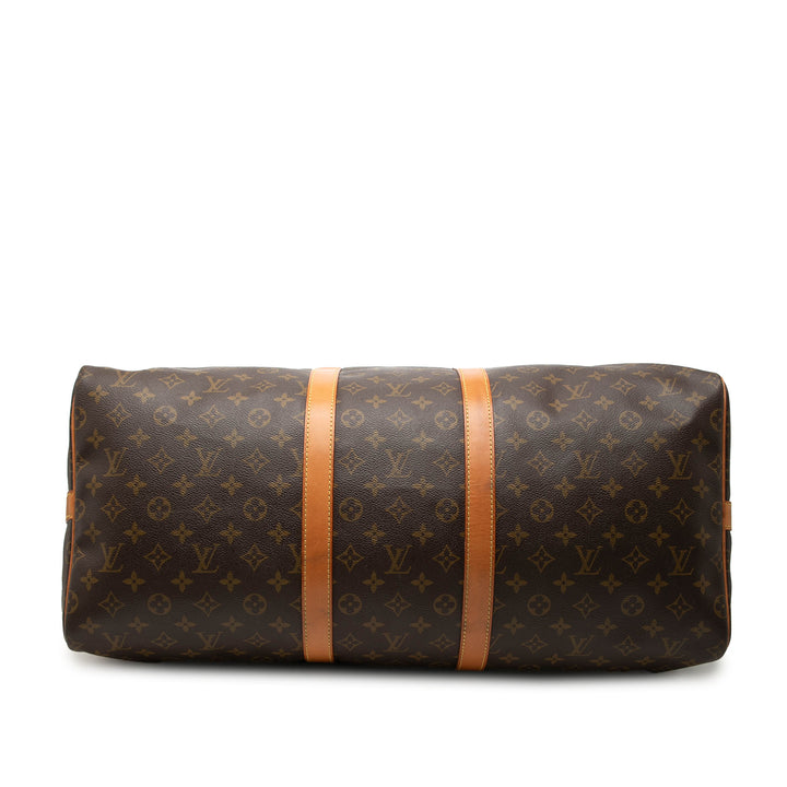 Keepall Bandouliere 55 Monogram Marron