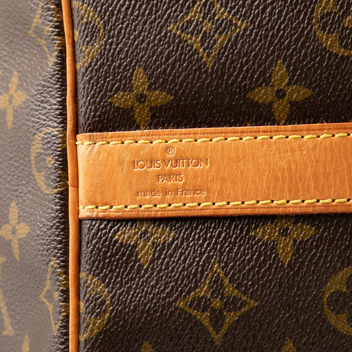 Keepall Bandouliere 55 Monogram Marron