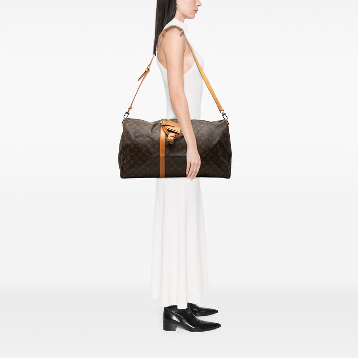 Keepall Bandouliere 55 Monogram Marron