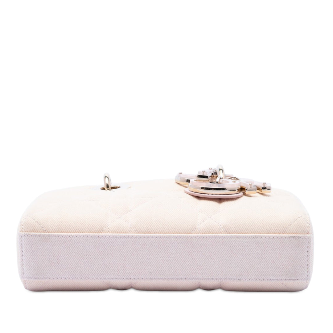 Dior Small Jean Macrocannage Lady D Joy
