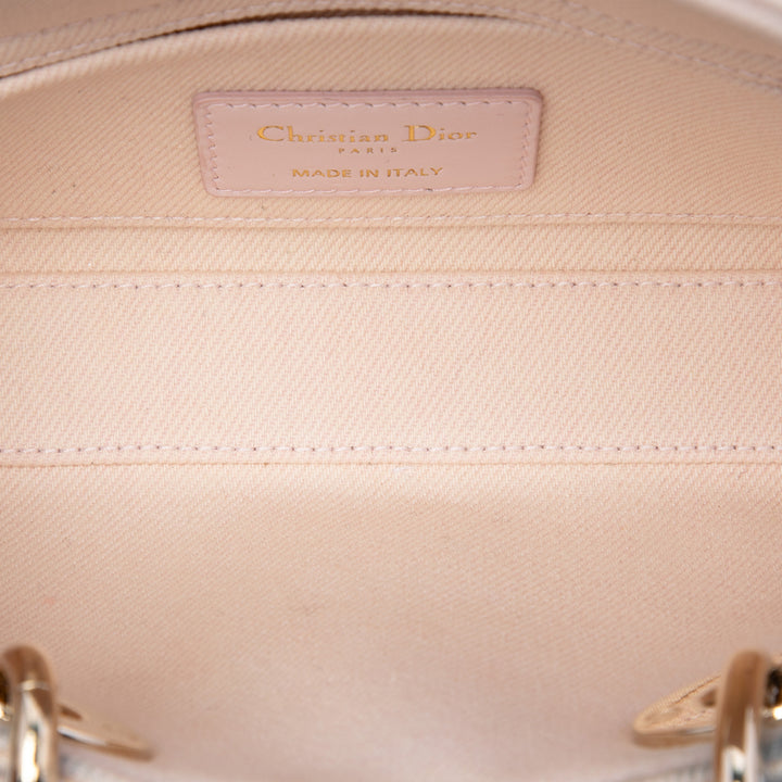 Dior Small Jean Macrocannage Lady D Joy