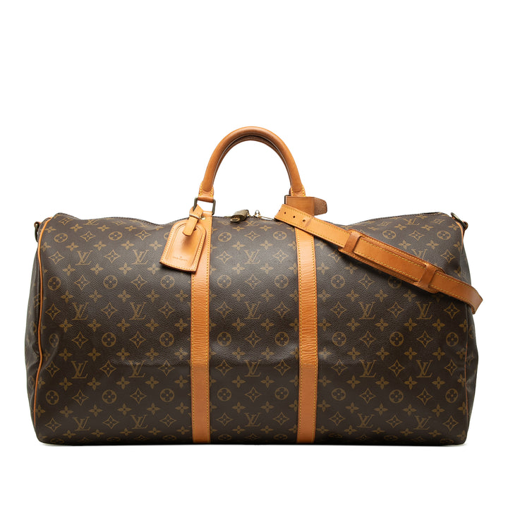 Keepall Bandouliere 60 Monogram Marron
