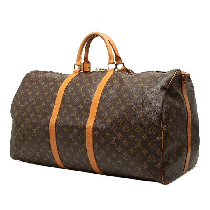 Keepall Bandouliere 60 Monogram Marron