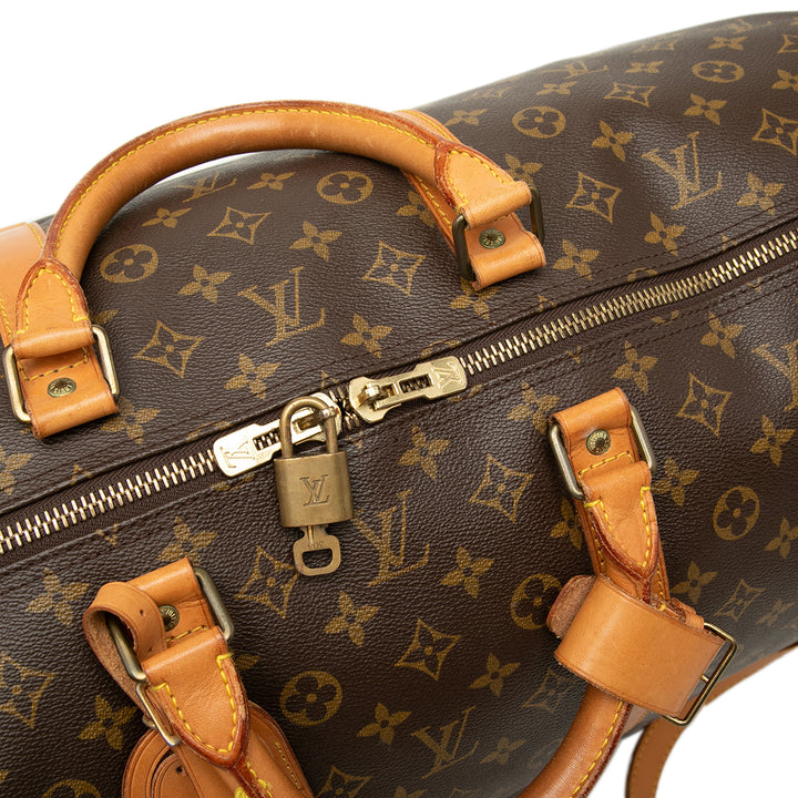 Keepall Bandouliere 60 Monogram Marron