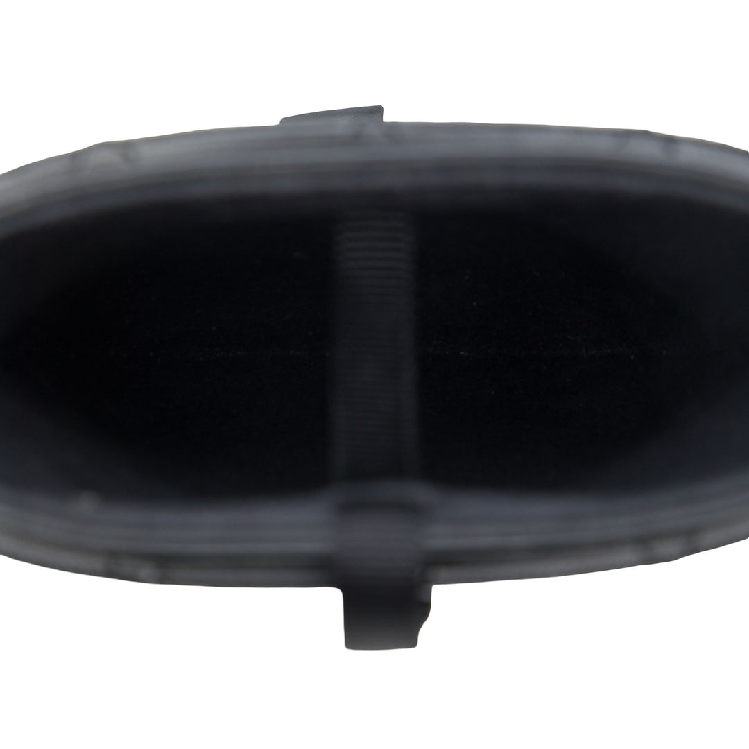 Chanel Étui téléphone CC Matelassé rond à chaîne Cuir d'agneau Noir – vue 4 – GABY PARIS