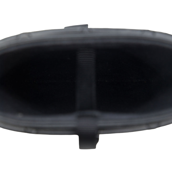 Chanel Étui téléphone CC Matelassé rond à chaîne Cuir d'agneau Noir – vue 4 – GABY PARIS