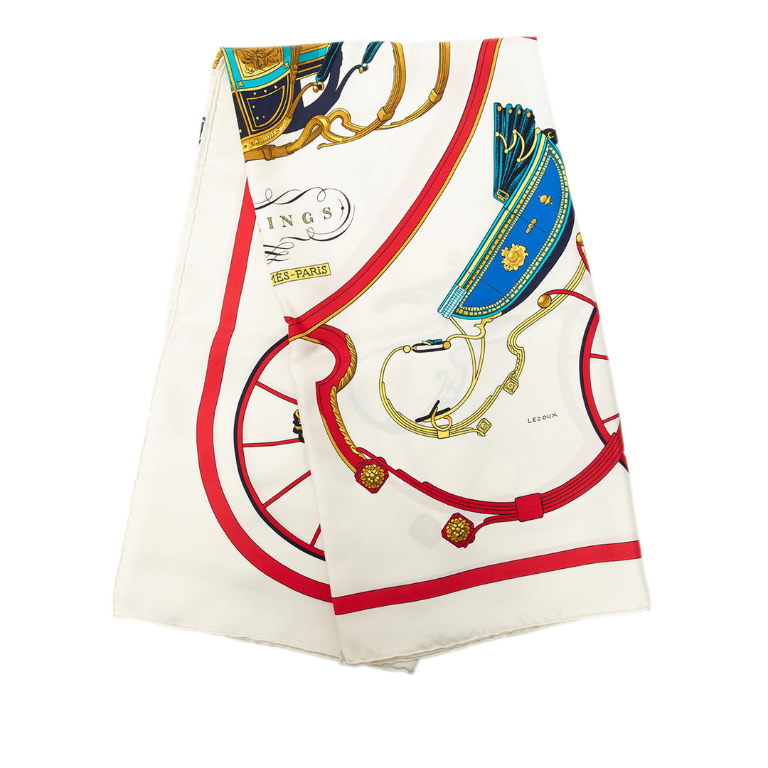 Springs Foulard 90 Blanc