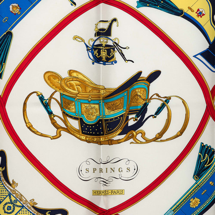 Springs Foulard 90 Blanc