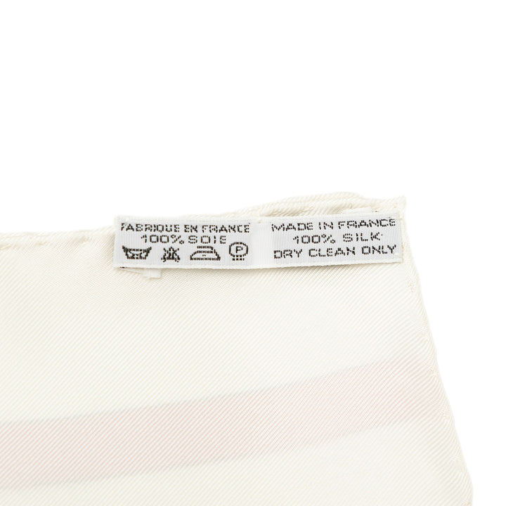 Springs Foulard 90 Blanc