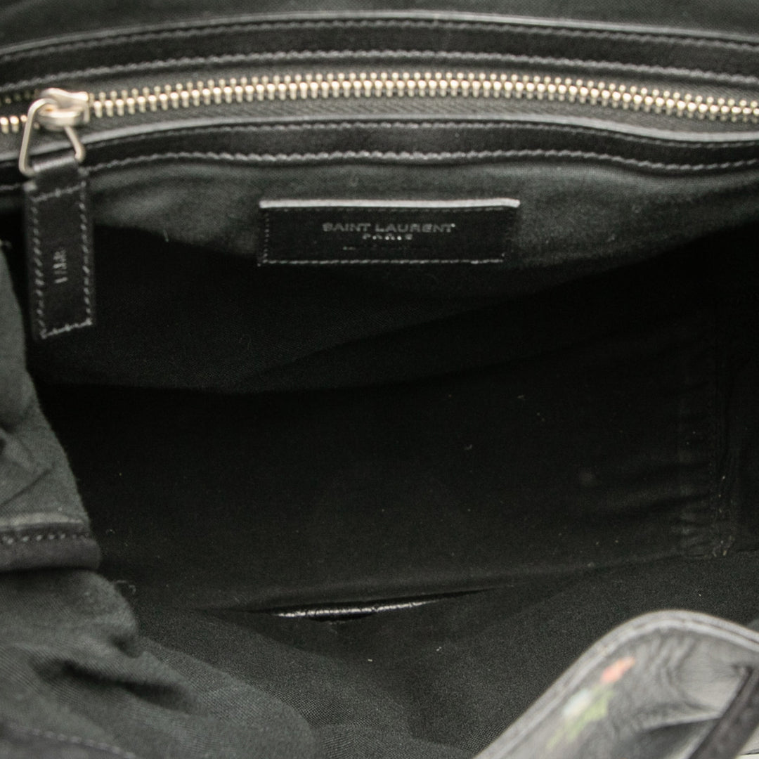 Saint Laurent Cuir Prairie Printed Festival Sac à dos
