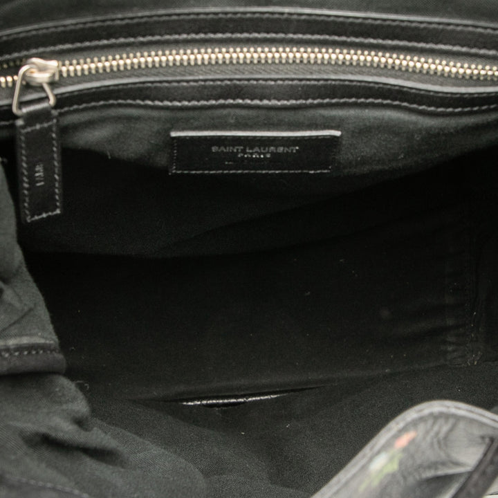 Saint Laurent Cuir Prairie Printed Festival Sac à dos